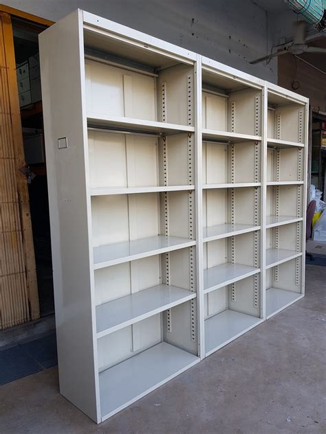 steel open cabinet|open metal storage shelves.